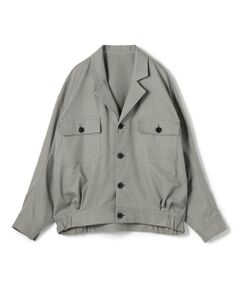 ノンマーセライズドコットン コクーンバックブルゾン