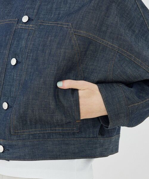 TOMORROWLAND / トゥモローランド Gジャン・デニムジャケット | 【WEB先行予約】ステイブルーデニム ノーカラージャケット | 詳細9
