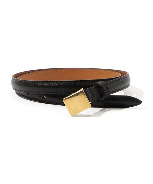 TOMORROWLAND / トゥモローランド ベルト・サスペンダー | Maison Boinet ゴールドバックルベルト（19 ブラック）