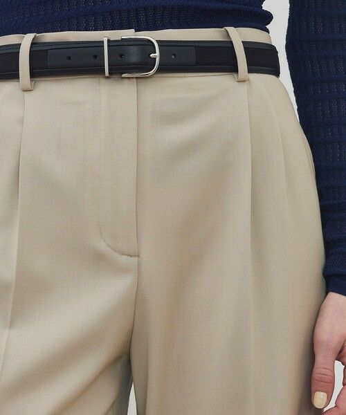 TOMORROWLAND / トゥモローランド ベルト・サスペンダー | Maison Boinet レザーコンビ ベルト | 詳細5