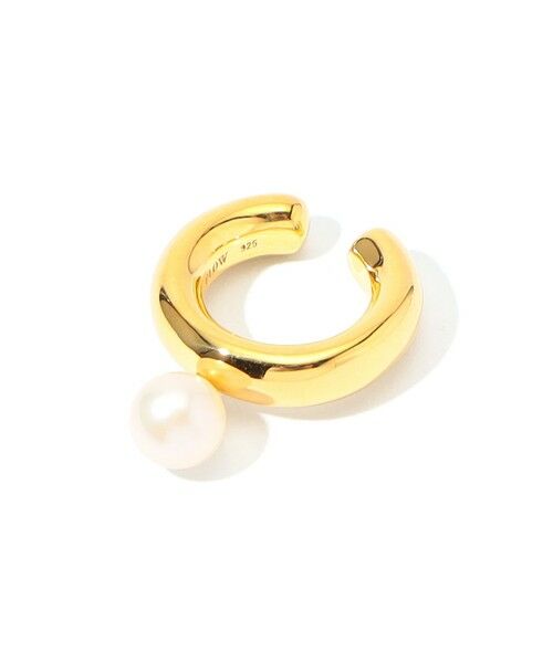 TOMORROWLAND / トゥモローランド ピアス・イヤリング | PLOW パール イヤーカフ（91 ゴールド）