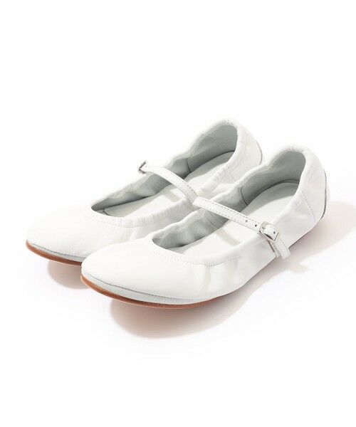 TOMORROWLAND / トゥモローランド バレエシューズ | GALERIE VIE DANCE フラットシューズ（11 ホワイト）