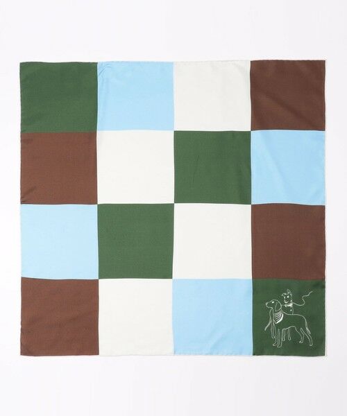 TOMORROWLAND / トゥモローランド バンダナ・スカーフ | sense the pebble Carmel シルクスカーフ | 詳細3