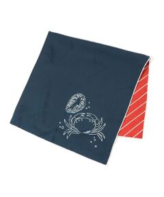 TOMORROWLAND / トゥモローランド バンダナ・スカーフ | sense the pebble Swan シルクスカーフ