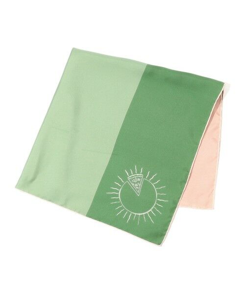 TOMORROWLAND / トゥモローランド バンダナ・スカーフ | sense the pebble Bettina シルクスカーフ | 詳細2