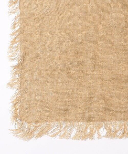 TOMORROWLAND / トゥモローランド マフラー・ショール・スヌード・ストール | ASAUCE MELER リネンガーゼストール | 詳細2