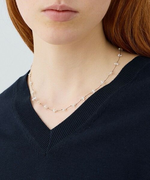 TOMORROWLAND / トゥモローランド ネックレス・ペンダント・チョーカー | SEE REAL FLOWERS SHORT KESHI PEARL ネックレス | 詳細1