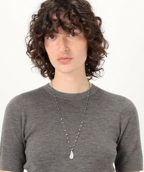 TOMORROWLAND / トゥモローランド ネックレス・ペンダント・チョーカー | SEE REAL FLOWERS Silver Shell ネックレス | 詳細1