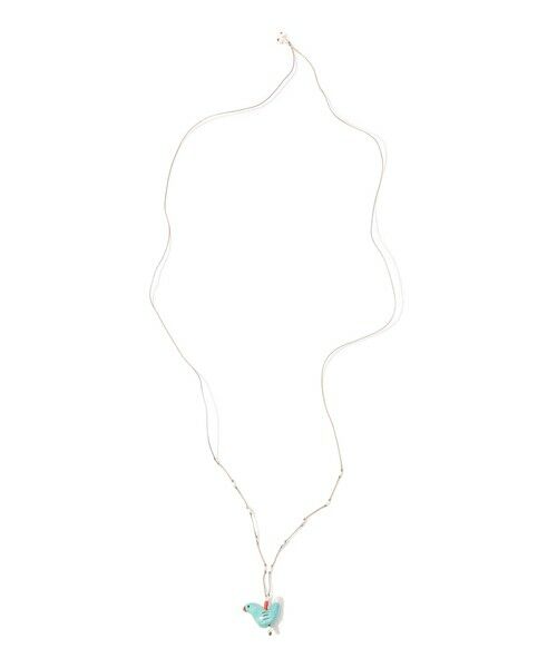 TOMORROWLAND / トゥモローランド ネックレス・ペンダント・チョーカー | SEE REAL FLOWERS Birds Song ネックレス（62 ライトブルー系）