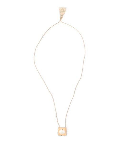 TOMORROWLAND / トゥモローランド ネックレス・ペンダント・チョーカー | SEE REAL FLOWERS Seashell Talisman ネックレス（42 ライトベージュ系）