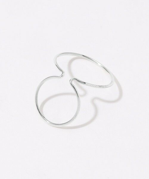 TOMORROWLAND / トゥモローランド ピアス・イヤリング | SASKIA DIEZ ダブルサークル イヤーカフ | 詳細2