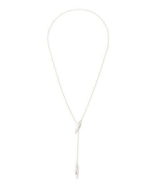 TOMORROWLAND / トゥモローランド ネックレス・ペンダント・チョーカー | SASKIA DIEZ LEAVES LASSO ネックレス（81 シルバー）