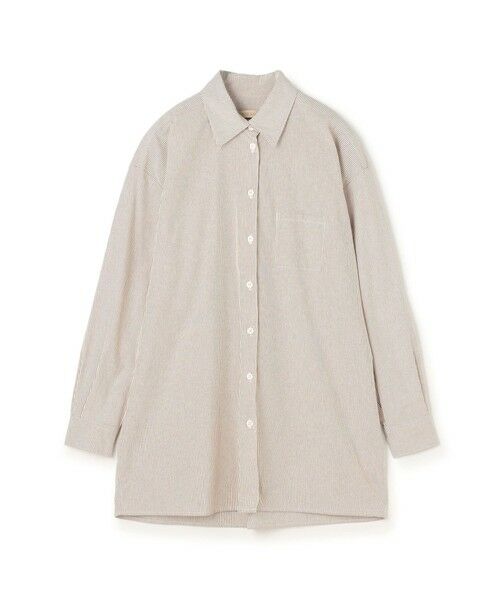 TOMORROWLAND / トゥモローランド シャツ・ブラウス | JESSE KAMM コットンストライプ ペインターシャツ（44 ベージュ系）