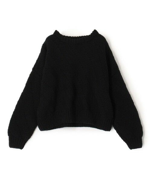 TOMORROWLAND / トゥモローランド ニット・セーター | MAYDI COLORADO ラウンドネックプルオーバー（19 ブラック）