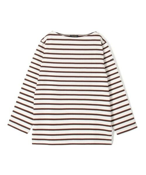 TOMORROWLAND / トゥモローランド カットソー | Le minor Mariniere ボートネックプルオーバー（46 ブラウン系）