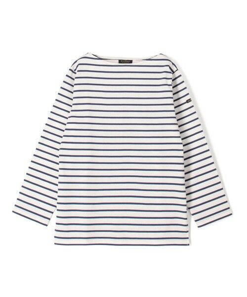 TOMORROWLAND / トゥモローランド カットソー | Le minor Mariniere ボートネックプルオーバー（64 ブルー系）