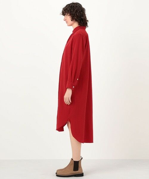 TOMORROWLAND / トゥモローランド ミニ丈・ひざ丈ワンピース | NITTO CAMICIONE シャツワンピース | 詳細2