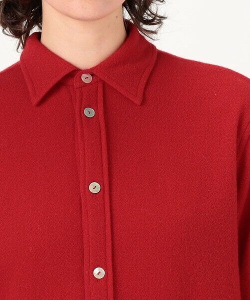 TOMORROWLAND / トゥモローランド ミニ丈・ひざ丈ワンピース | NITTO CAMICIONE シャツワンピース | 詳細4