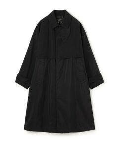 TOMORROWLAND / トゥモローランド ステンカラーコート | HAVERSACK Silkcoating バルカラーコート