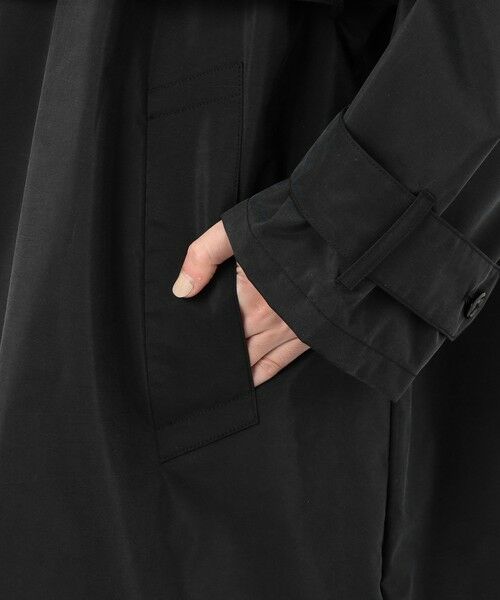 TOMORROWLAND / トゥモローランド ステンカラーコート | HAVERSACK Silkcoating バルカラーコート | 詳細10