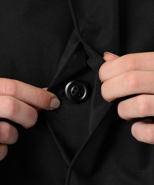 TOMORROWLAND / トゥモローランド ステンカラーコート | HAVERSACK Silkcoating バルカラーコート | 詳細12