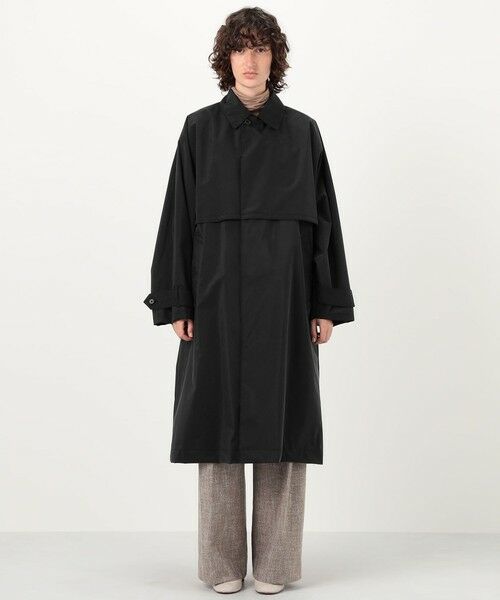 TOMORROWLAND / トゥモローランド ステンカラーコート | HAVERSACK Silkcoating バルカラーコート | 詳細2