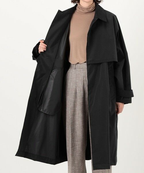 TOMORROWLAND / トゥモローランド ステンカラーコート | HAVERSACK Silkcoating バルカラーコート | 詳細5