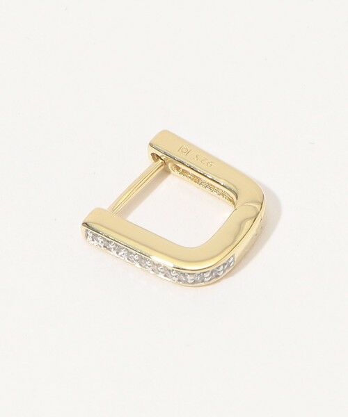 TOMORROWLAND / トゥモローランド ピアス・イヤリング | Otiumberg. Pave Edged Square Hoop ピアス | 詳細2