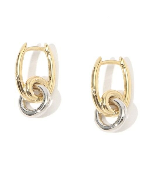 TOMORROWLAND / トゥモローランド ピアス・イヤリング | Otiumberg. Loop Drop Hoop ピアス（92 ゴールド系）