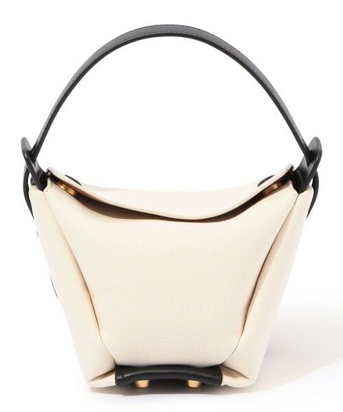 TOMORROWLAND / トゥモローランド ハンドバッグ | ADVENE MINI AGE コットンキャンバス バッグ（12 オフホワイト系）