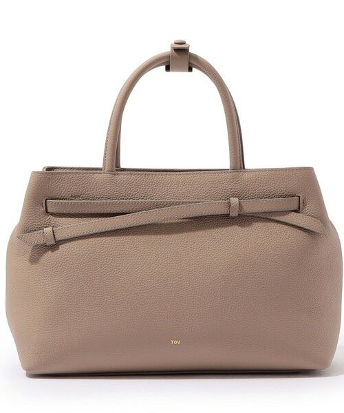 TOMORROWLAND / トゥモローランド ハンドバッグ | TOV MIMI TOTE S バッグ（43 グレージュ）