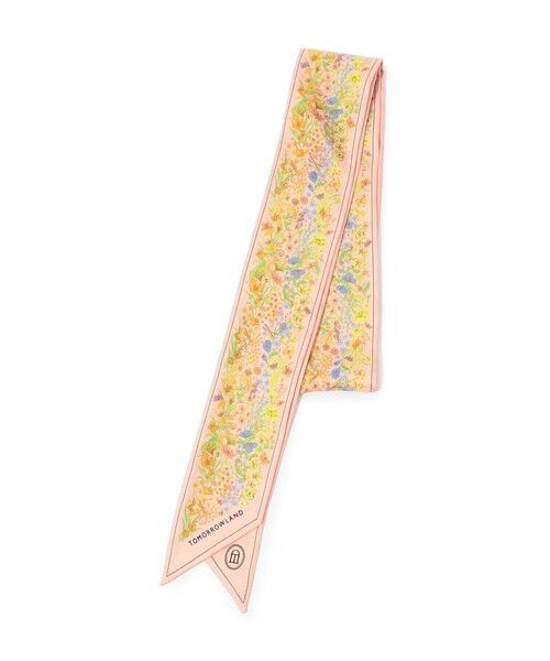 TOMORROWLAND / トゥモローランド バンダナ・スカーフ | Atelier TOMORROWLAND FLOWER シルク ボウタイスカーフ（32 ピンク系）