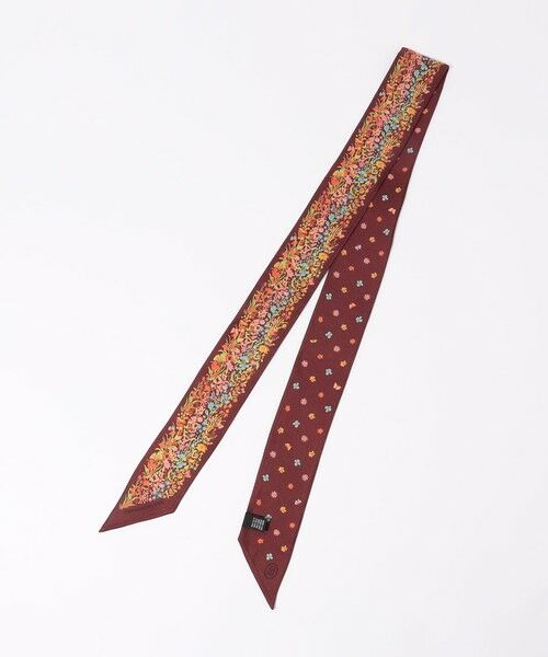 TOMORROWLAND / トゥモローランド バンダナ・スカーフ | Atelier TOMORROWLAND FLOWER シルク ボウタイスカーフ | 詳細2