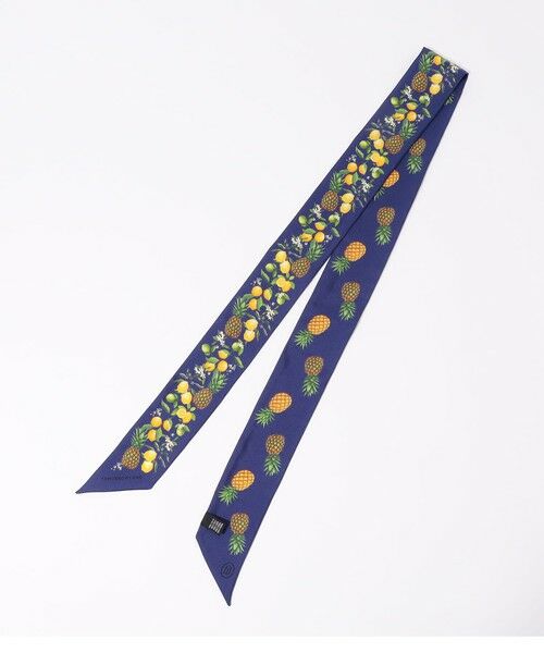 TOMORROWLAND / トゥモローランド バンダナ・スカーフ | Atelier TOMORROWLAND FRUITS シルク ボウタイスカーフ | 詳細5