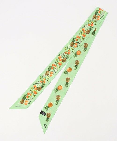 TOMORROWLAND / トゥモローランド バンダナ・スカーフ | Atelier TOMORROWLAND FRUITS シルク ボウタイスカーフ | 詳細7