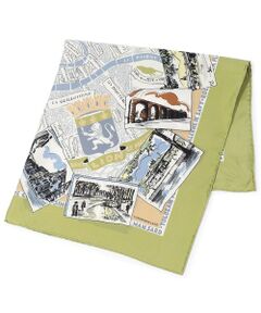Atelier TOMORROWLAND CITY MAP シルクスカーフ
