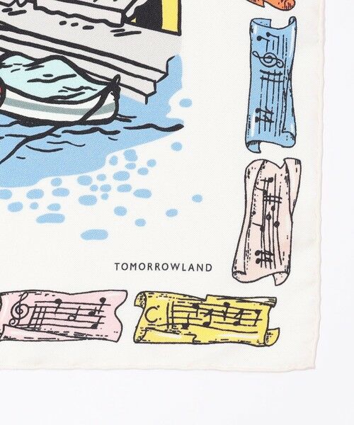 TOMORROWLAND / トゥモローランド バンダナ・スカーフ | Atelier TOMORROWLAND BEACH シルクスカーフ | 詳細3