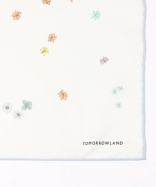 TOMORROWLAND / トゥモローランド バンダナ・スカーフ | Atelier TOMORROWLAND FLOWER シルクスカーフ | 詳細3