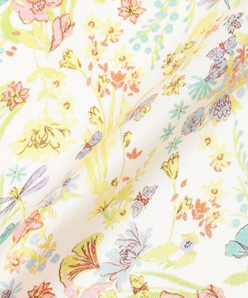 TOMORROWLAND / トゥモローランド バンダナ・スカーフ | Atelier TOMORROWLAND FLOWER シルクスカーフ | 詳細4