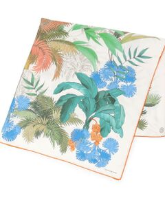 TOMORROWLAND / トゥモローランド バンダナ・スカーフ | Atelier TOMORROWLAND LEAF シルクスカーフ