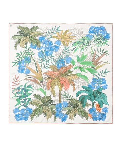 TOMORROWLAND / トゥモローランド バンダナ・スカーフ | Atelier TOMORROWLAND LEAF シルクスカーフ | 詳細2