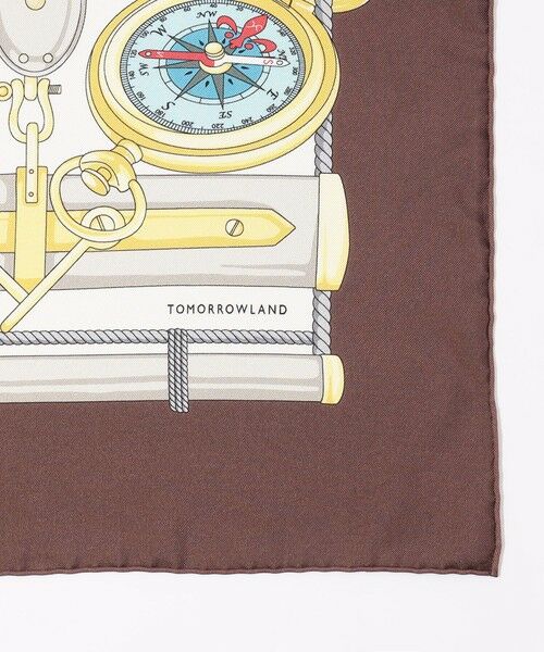 TOMORROWLAND / トゥモローランド バンダナ・スカーフ | Atelier TOMORROWLAND FLAG シルクスカーフ | 詳細5