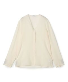 TOMORROWLAND / トゥモローランド シャツ・ブラウス | ウールビエラ Vネックシャツ