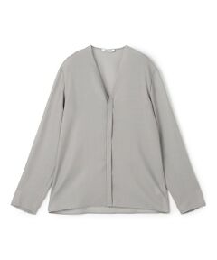 TOMORROWLAND / トゥモローランド シャツ・ブラウス | ウールビエラ Vネックシャツ