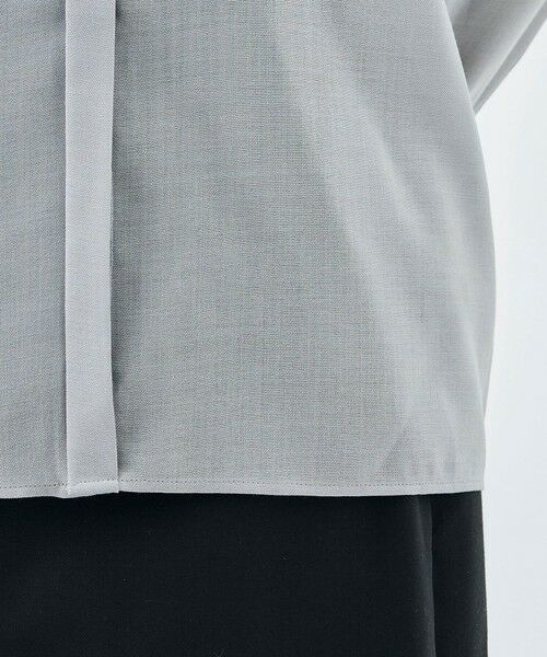 TOMORROWLAND / トゥモローランド シャツ・ブラウス | ウールビエラ Vネックシャツ | 詳細8