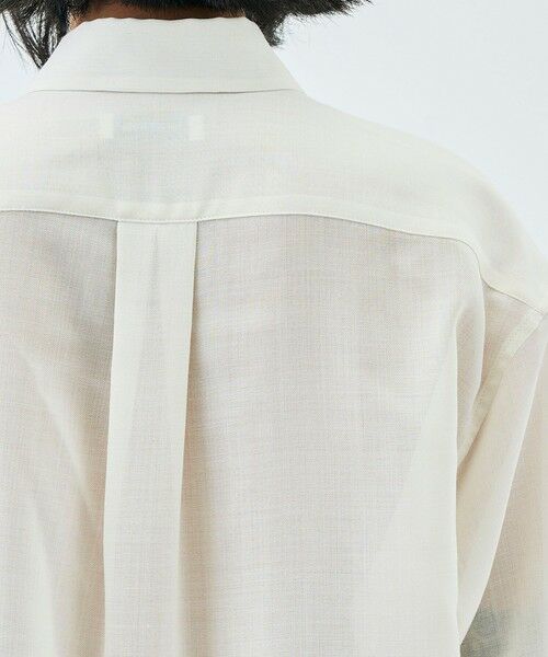 TOMORROWLAND / トゥモローランド シャツ・ブラウス | ウールビエラ クロップドシャツ | 詳細6