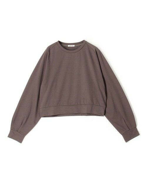 TOMORROWLAND / トゥモローランド スウェット | コットンモックロディ クルーネックプルオーバー（57 カーキ）