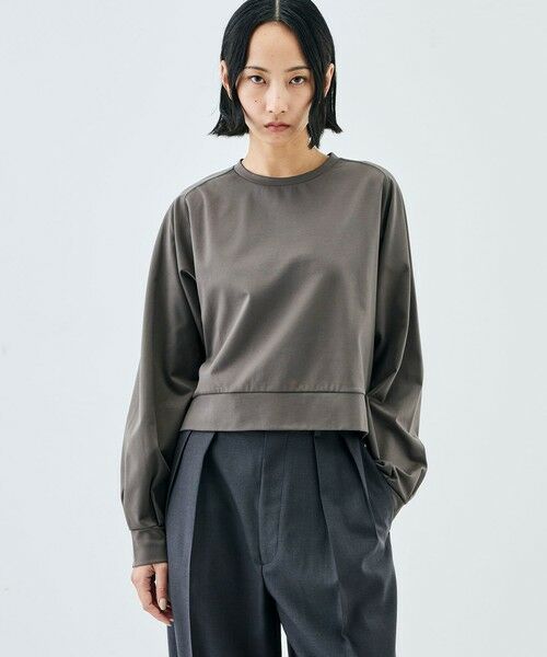 TOMORROWLAND / トゥモローランド スウェット | コットンモックロディ クルーネックプルオーバー | 詳細2