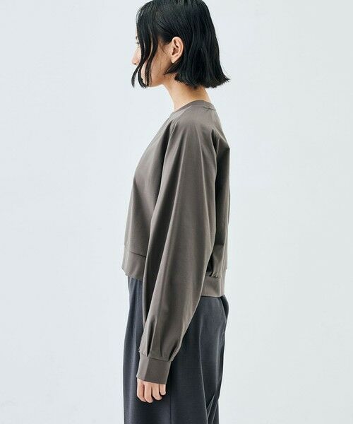 TOMORROWLAND / トゥモローランド スウェット | コットンモックロディ クルーネックプルオーバー | 詳細3