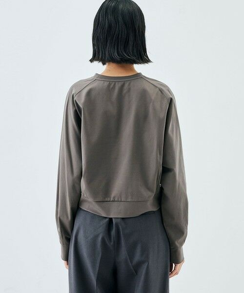 TOMORROWLAND / トゥモローランド スウェット | コットンモックロディ クルーネックプルオーバー | 詳細4